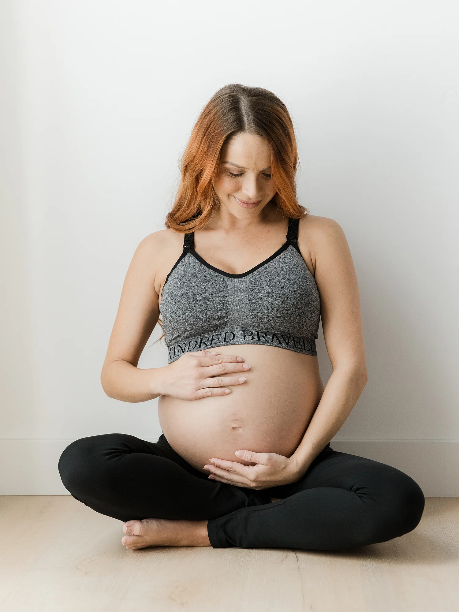 Sublime® Nursing Sports Bra | Heather Grey - Image 5