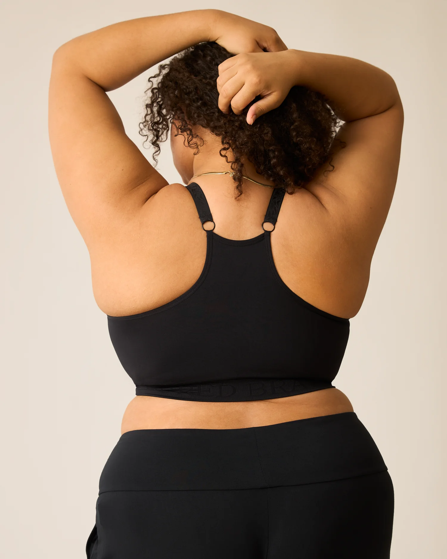 Sublime® Nursing Sports Bra | Black - Image 5