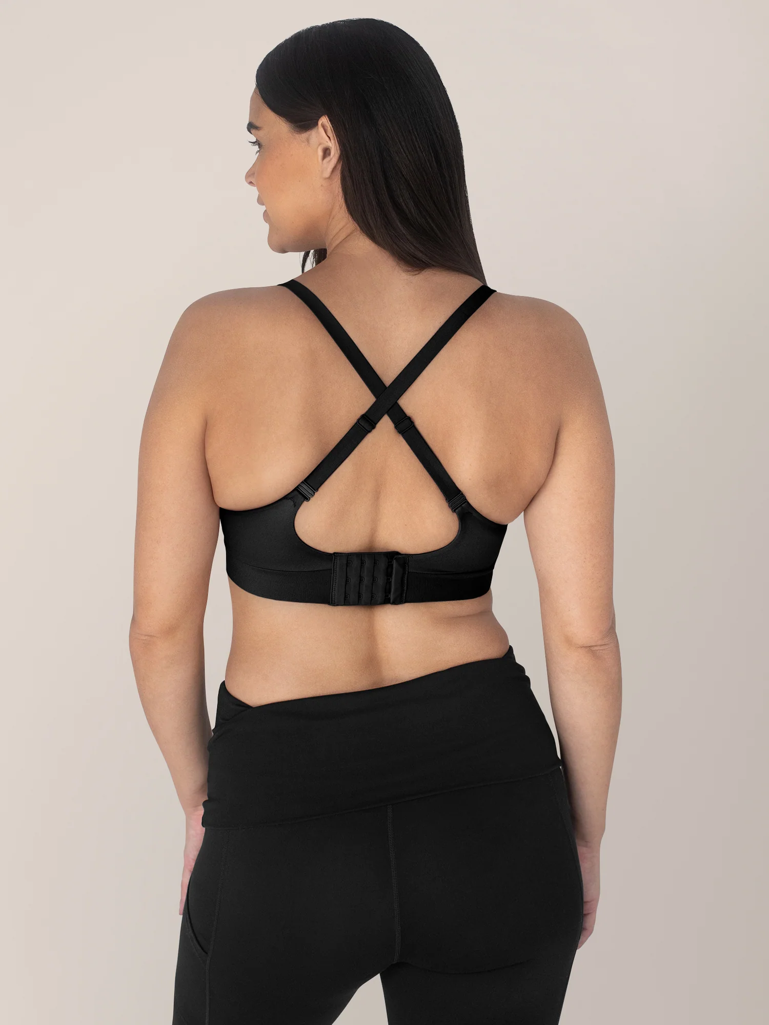 Minimalist Maternity & Nursing Bra | Black - Image 5