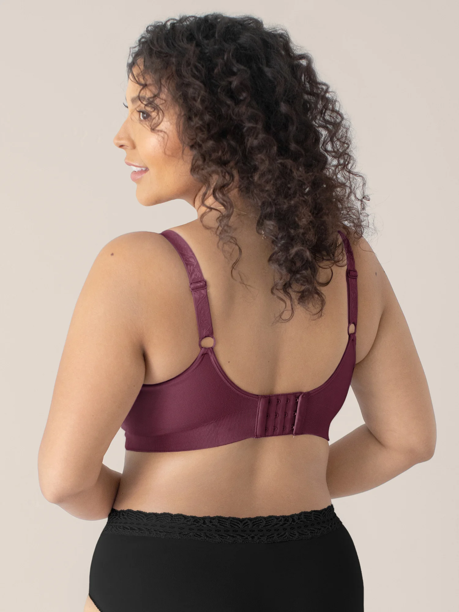 Nellie Sublime® Wireless Bra | Fig - Image 4