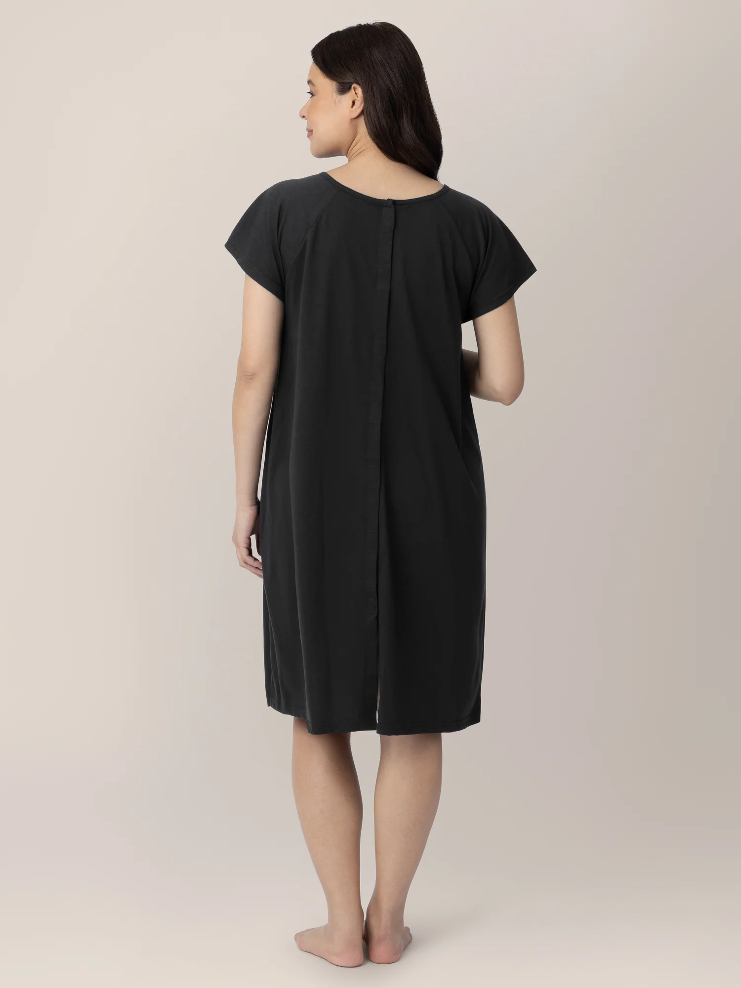 Universal Labor & Delivery Gown | Black - Image 3